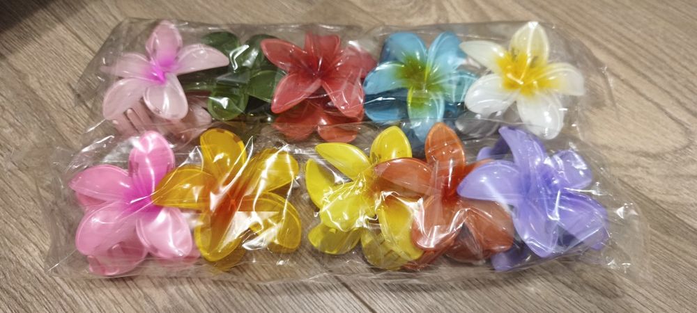 Spinki klamerki kwiatki viralowe