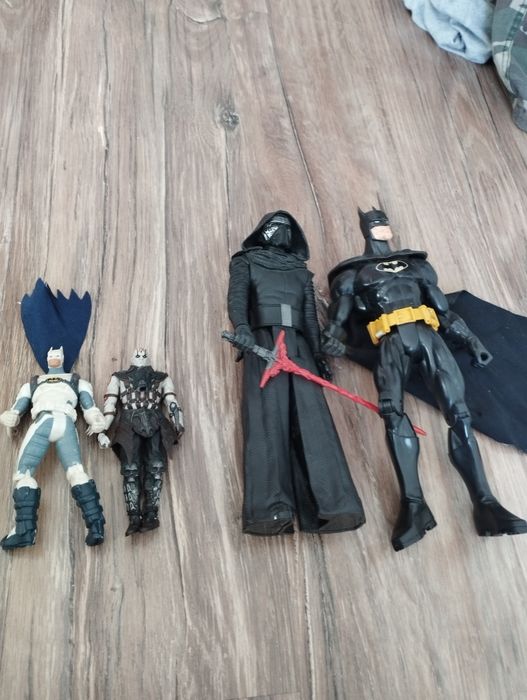 Figurki Batman i Gwiezdne Wojny 3 sztuki