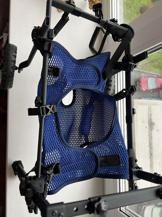 Інвалідний візок коляска для собаки ( для мопса, бульдога) розмір S