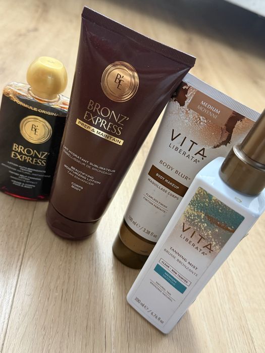 Набір для ідеальної засмаги bronz' express та vita liberata