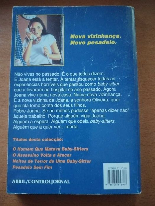 Livro A Baby-Sitter IV - Pesadelo Sem Fim (R.L. Stine)