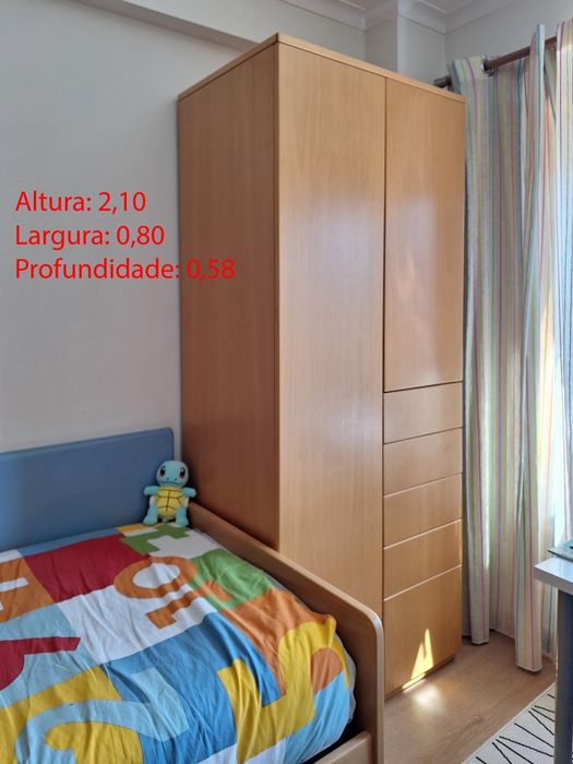 Quarto/Móveis em Faia
