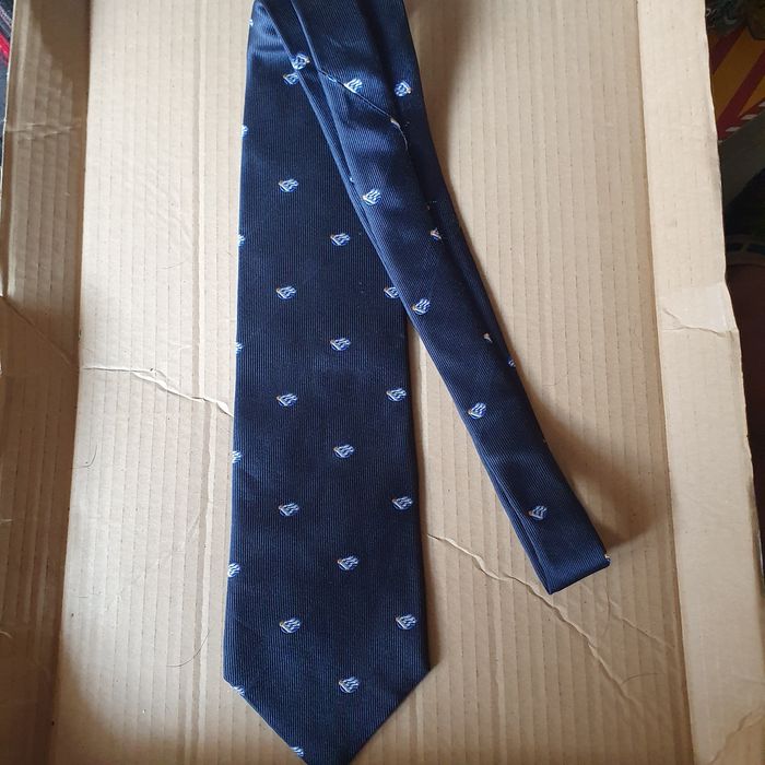 Krawat męski Expo 98 Lizbona jedwab (k-9)