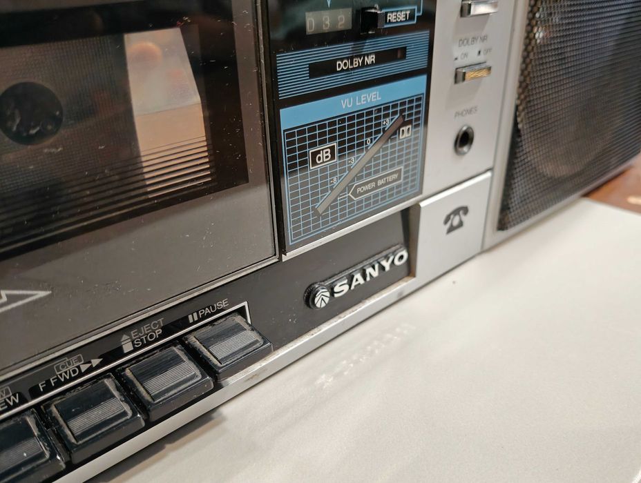 Boombox / Ghettoblaster SANYO C30 | Stan BDB | Wszystko sprawne | OKAZJA!