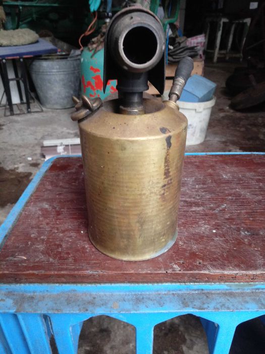 Lutlampa-stara mosiężna