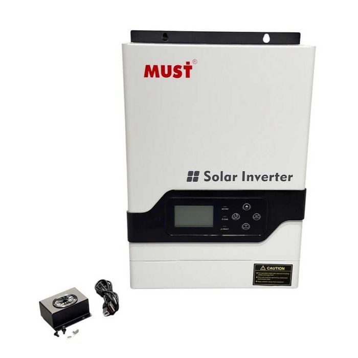 Гібридний інвертор MUST DC24V 3200W 60A MPPT (інвертор, ДБЖ)