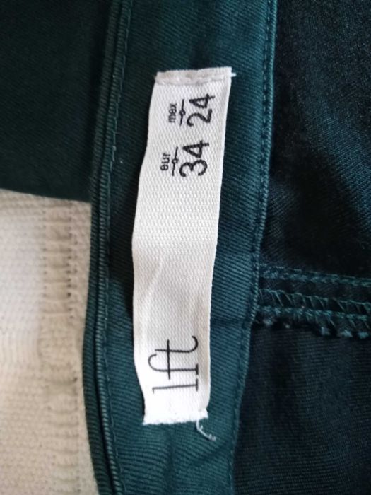 Calças Verdes Lefties 34