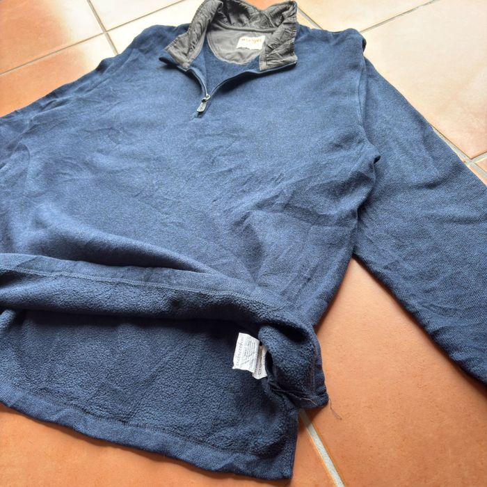 Camisola 1/2 Zip Wrangler - Azul Marinho - Tamanho L/G