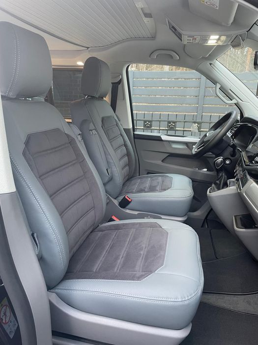 Pokrowce samochodowe premium skóra + pikowany welur Gorzów Wlkp