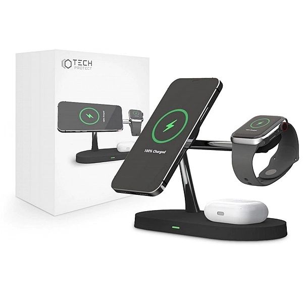 Wielofunkcyjna ładowarka indukcyjna 3w1 Magsafe, Airpods, Apple Watch
