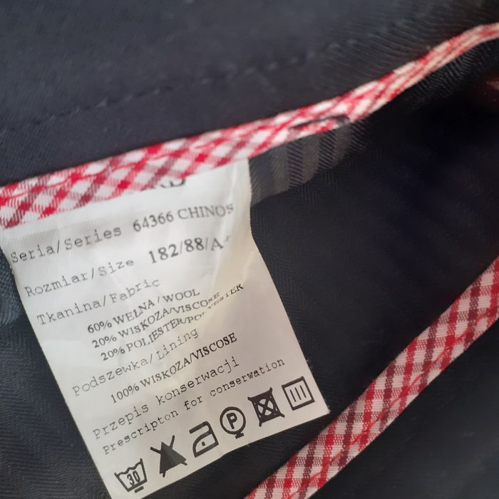 Spodnie męskie czarne rozm.182/88