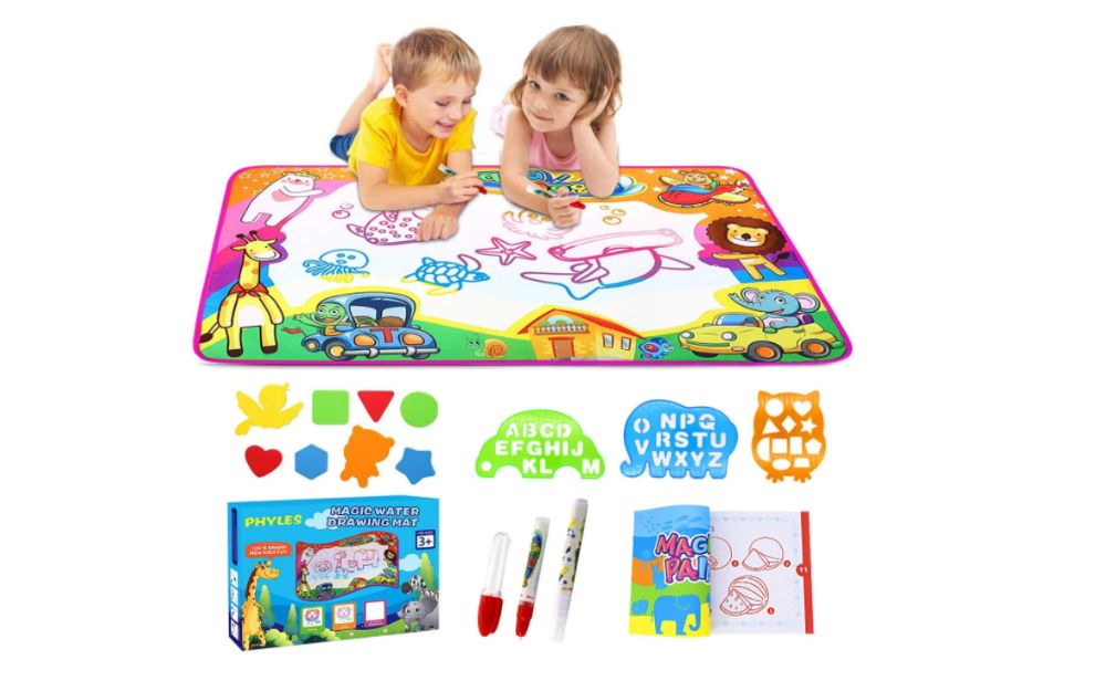 Tapete de Agua Jogos para criança com acessórios 87 x 57 cm Natal