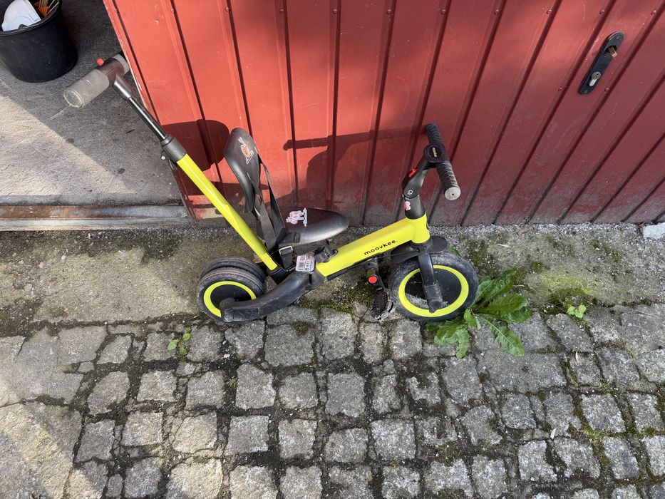 Rowerek trójkołowy / biegowy Moovkee MIKE Fresh Green – bardzo dobry stan