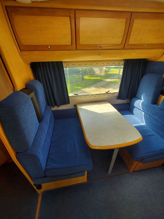 Kamper Fiat pół integra Chausson, klima