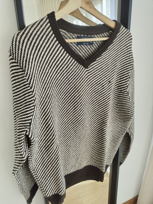 Camisola de malha castanha Sacoor