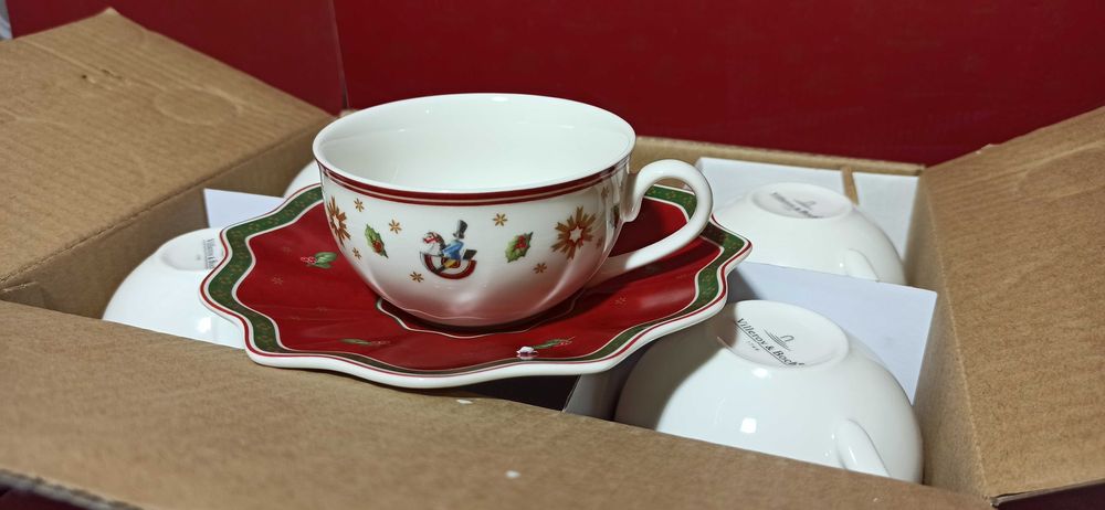 Чашки с блюдцами Villeroy&Boch серия Toy's Delight