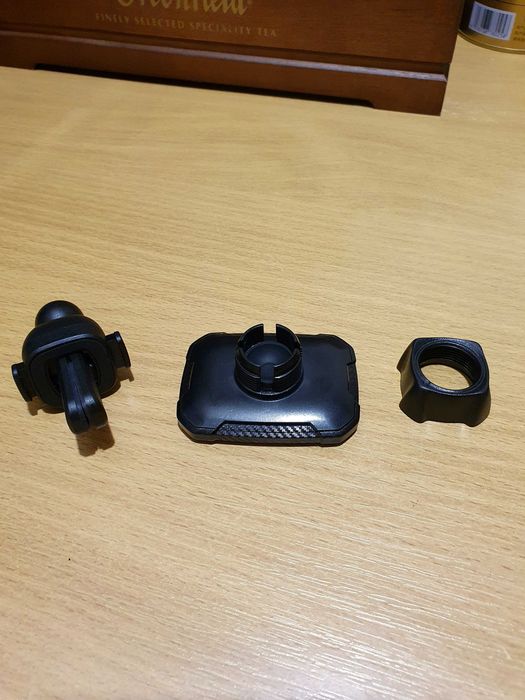 • Магнітний тримач Promate AirGrip-2 Blue на дефлектор, поворотний, посилений - 6 магнітів •