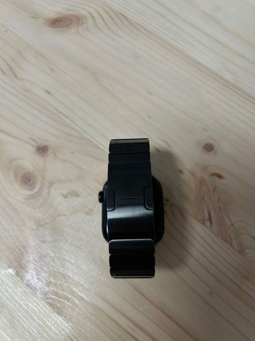 Apple Watch Series 10 – 42mm Aluminium Case | Pulseira Premium 316L Bracelete de Elos Ardósia