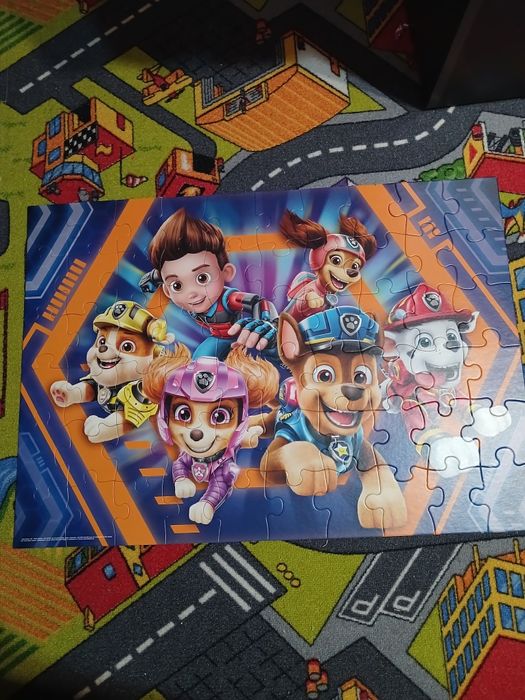 Большой пазл Щенячий патруль на 60 деталей