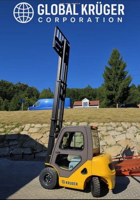 Wózek Widłowy 3 tony KRÜGER® PC-30,Maszt 4,5m lub 5,5m Triplex, Diesel