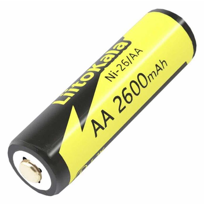 Аккумулятор пальчиковый AA LiitoKala Ni-26 NI-MH 2600mah 1.2V