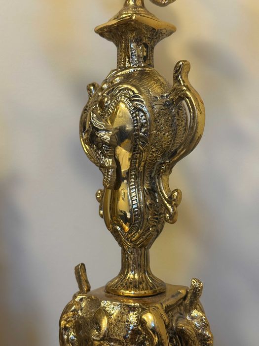 годинник камінний з канделябрами часы каминные винтаж часы в кабинет