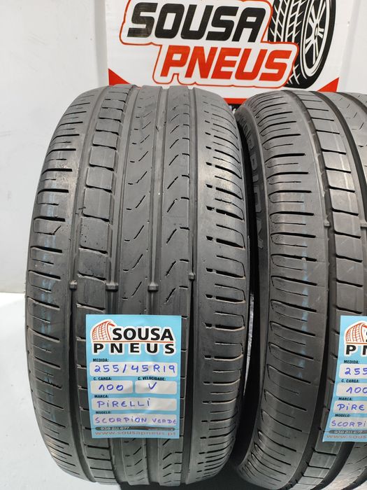 2 pneus semi novos 255-45R19 Pirelli - Oferta dos Portes