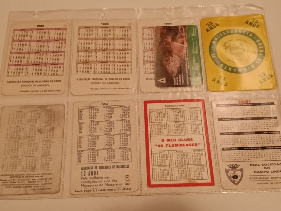 Lote de calendários Sport Billy, Mundial 94,etc..