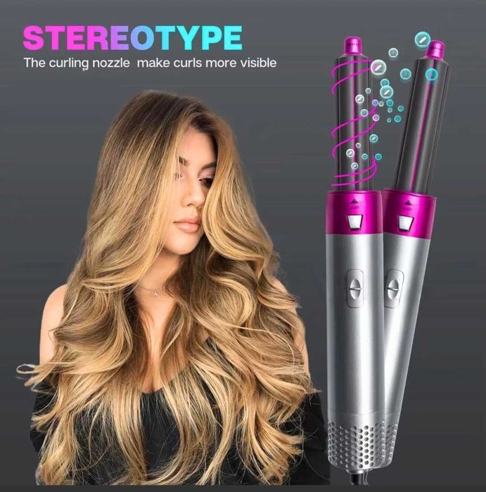 Secador iónico 5 em 1