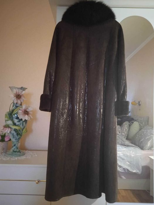 Натуральна дублянка довга