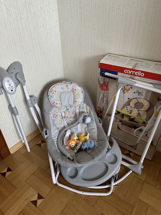 Carrello Стільчик-гойдалка "Carrello" Nanny 3в1