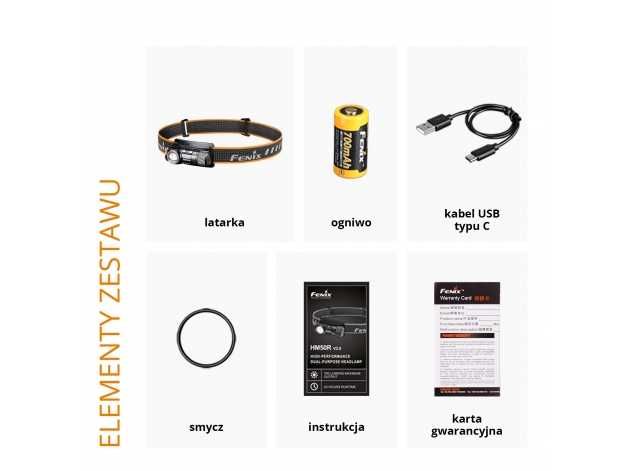Latarka czołowa Fenix HM50R V2.0