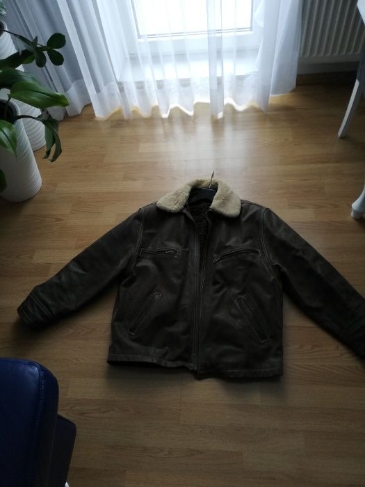 Kurtka skórzana męska rozmiar XL