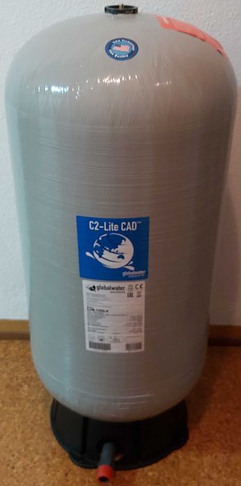 Tanque de pressão Global Water C2-Lite CAD 8 Modelo C2B-100LV, Novo