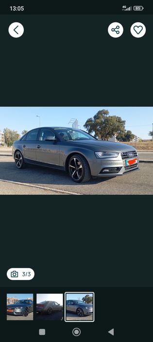 Audi A4 sedan 2015