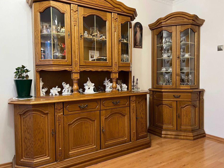 Meble dębowe - komplet