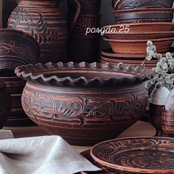 Глиняний посуд,керамічний посуд,український посуд