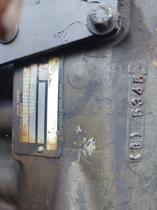 silnik john deere 4 cyl kod 4039 lub massey ferguson 6 cyl kod 1006-60