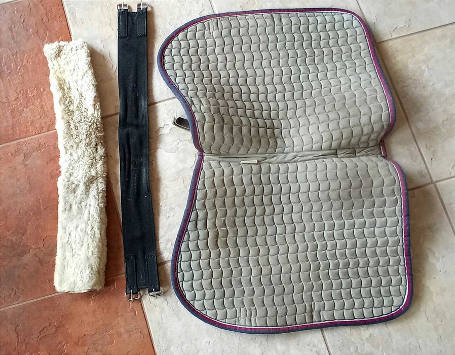 Czaprak, popręg, futro Pony,Kuc eskadron