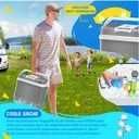 Nowa lodówka elektryczna KESSER/24L/mini chłodziarka turystyczna 4317!