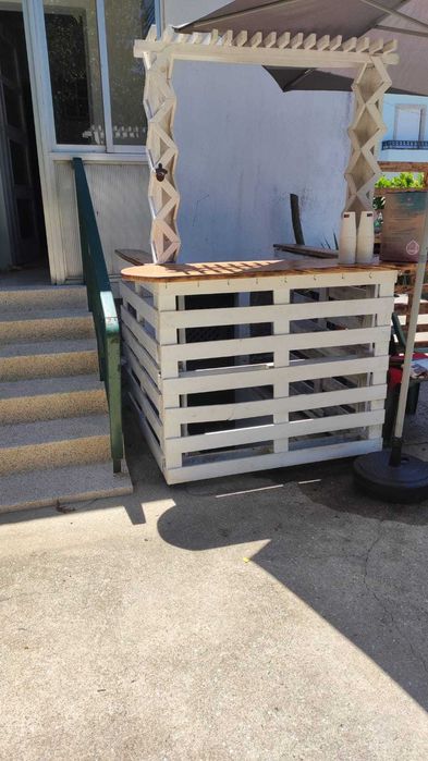 Stand de Limonada/Bar Paletes: Rústico e Charmoso p/ Casamentos/Festas