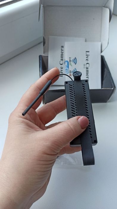 Прихована міні камера з вбудованим АКБ і wi-fi антеною