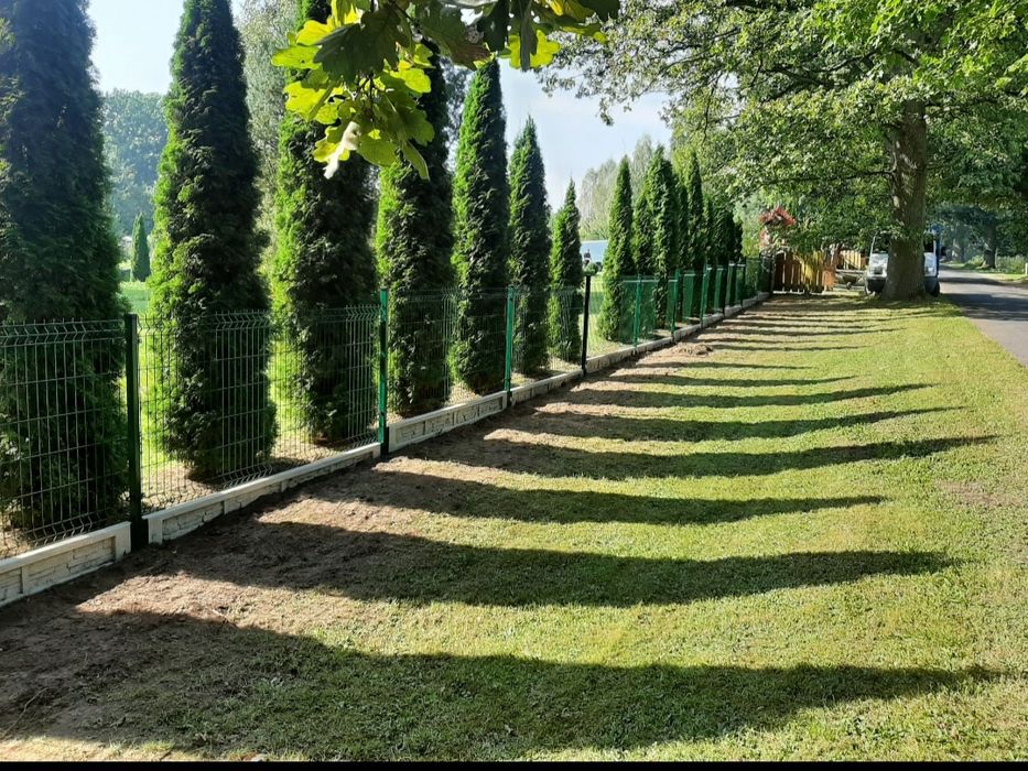 Podmurówki betonowe ,  montaż ogrodzeń