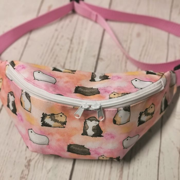 Plecak plus nerka saszetka biodrowa XL kolekcja świnka morska