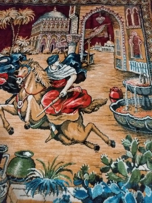 Tapete 1,90 x 1,20 - cavalos