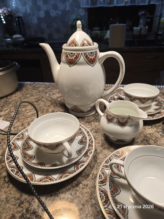 Zestaw  śliczny kawa cherbata