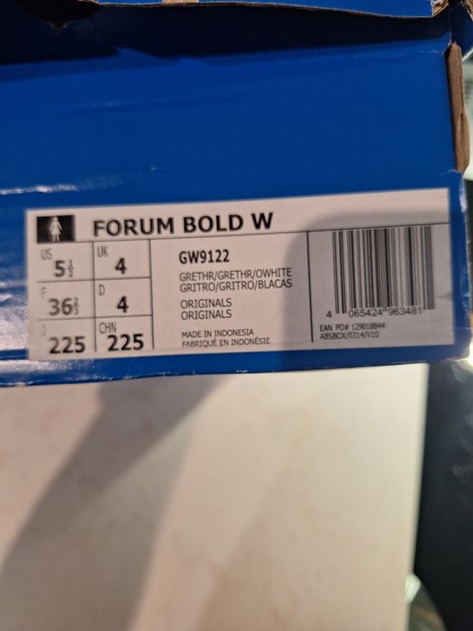 Buty adidas FORUM BOLD W 36 2/3