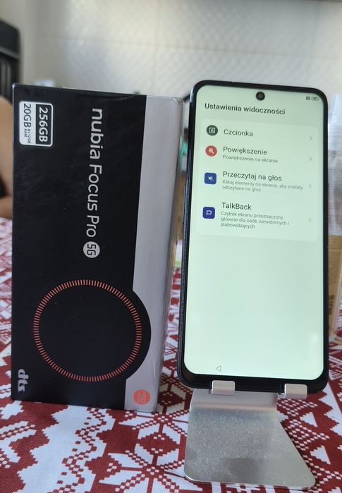 Sprzedam, smartfon nubia Fokus Pro 5G 8GB/256 .