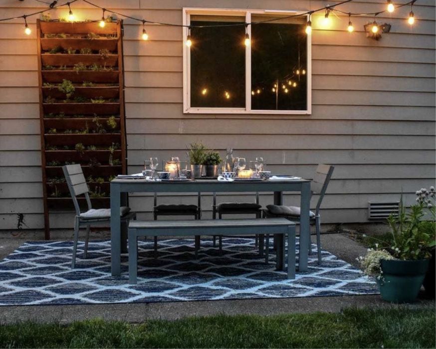 Вулична ретро гірлянда 20 ламп ip67 фабрична гірлянда вологістійка