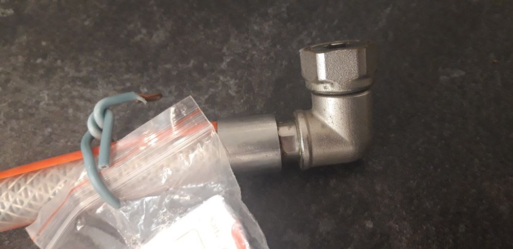 invena typ1 dn12, przewód elastyczny do gazu